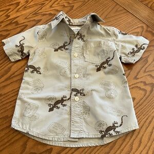 Sonoma Life + Style Short Sleeve Shirt, Little Boys Sz 2T